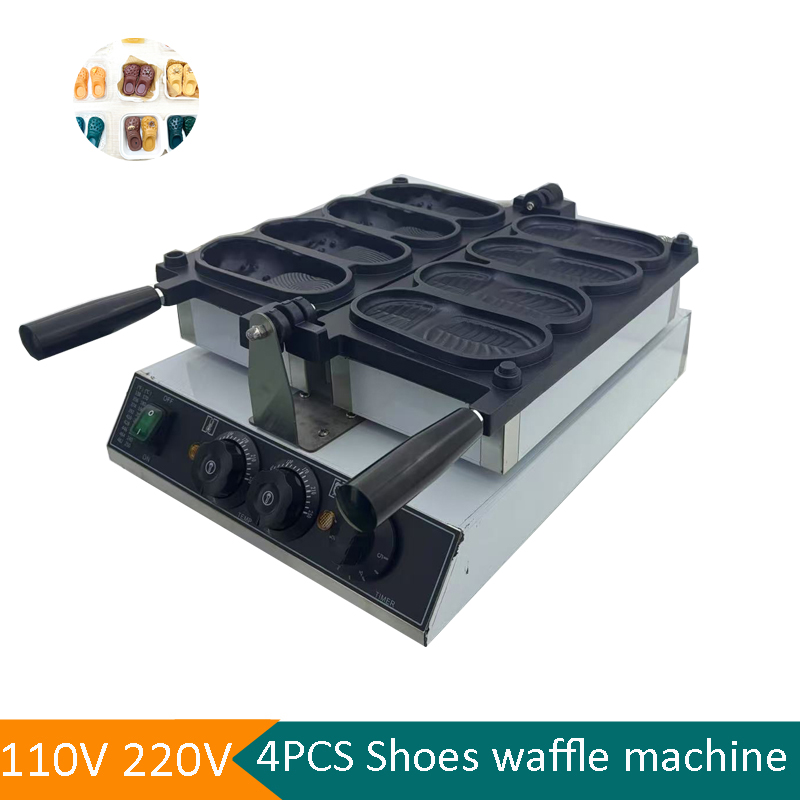 Mini Waffle Maker Machine - Machine à gaufres en forme de