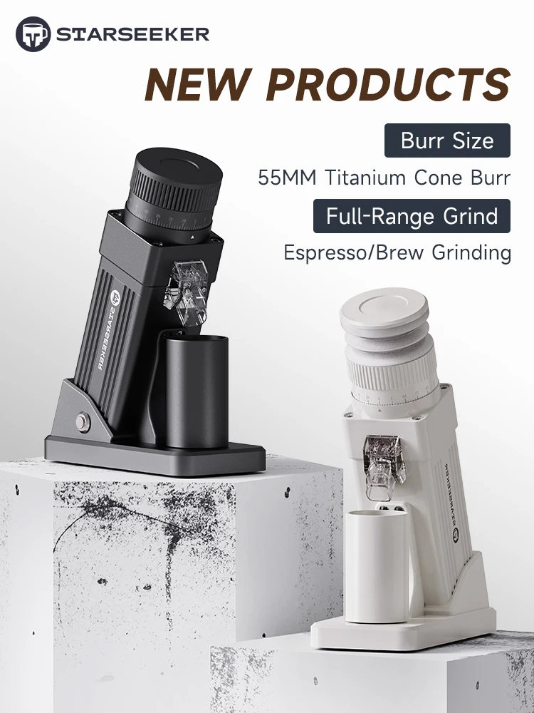 # STARSEEKER E55Pro, moulin à  - Coffee Bean Grinder Electric avis et prix