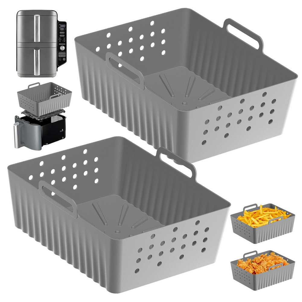 NOUVEAU EN STOCK - 2 PIÈCES de - Air Fryer Silicone Pot Liner avis et prix