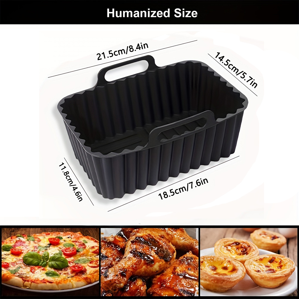 2 pièces, moule en silicone po - Air Fryer Silicone Pot Liner avis et prix