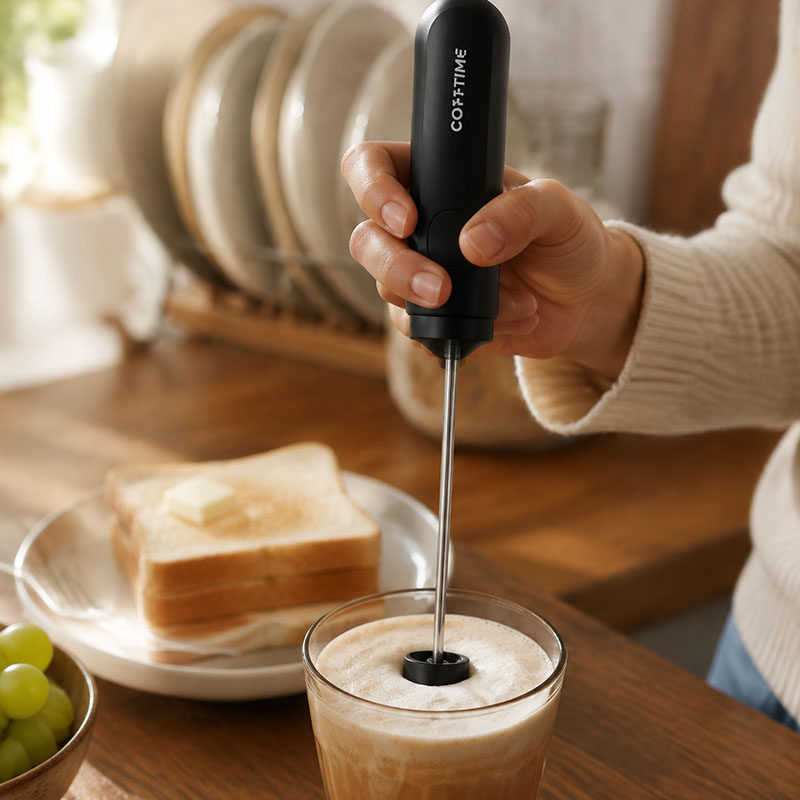 Mousseur à lait électrique pou - Electric Milk Frother Handheld avis et prix