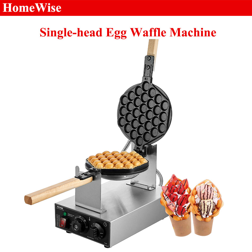 HomeWise – gaufrier à bulles d - Mini Waffle Maker Machine avis et prix