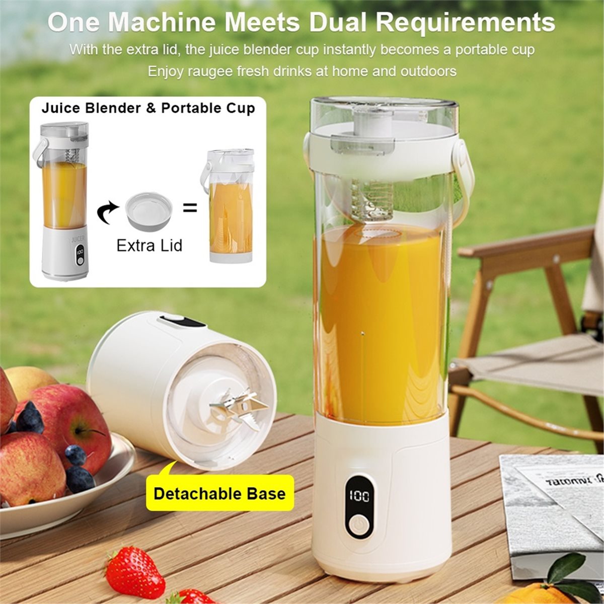 RECOMENDAR】Mixeur électrique p - Portable Blender Usb Rechargeable avis et prix