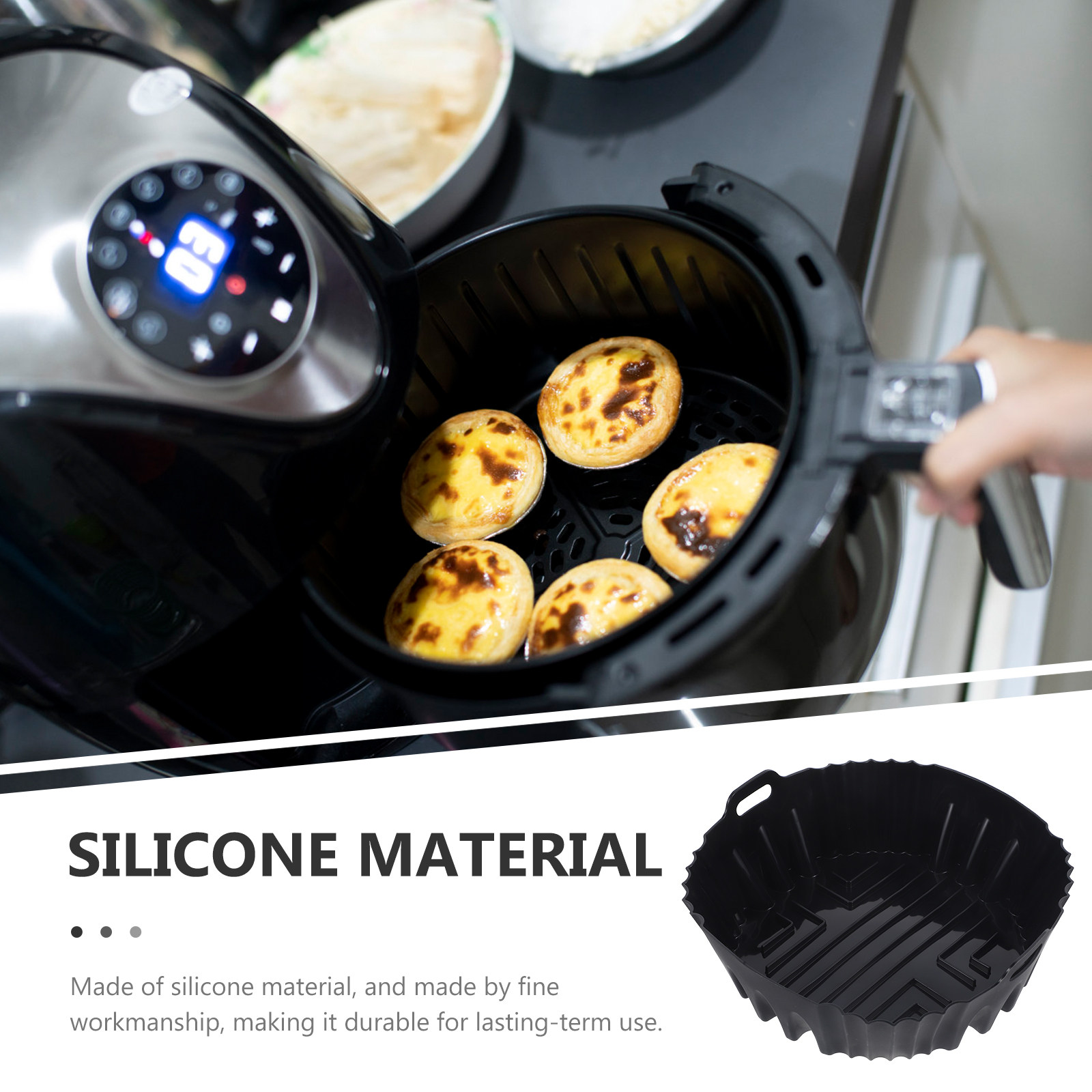 Revêtement en silicone pour pa - Air Fryer Silicone Pot Liner avis et prix