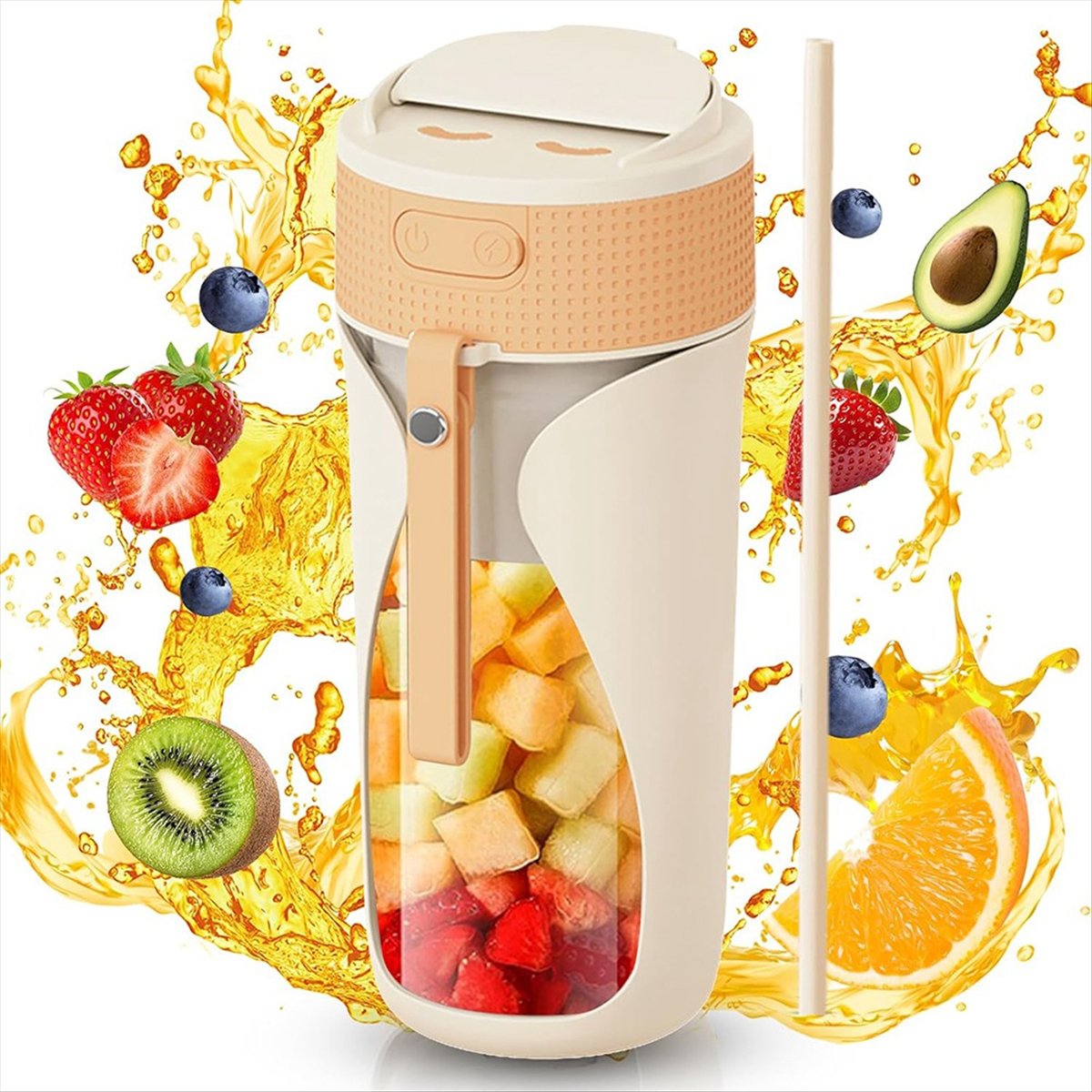 Blender portable 450 ml, multi - Portable Blender Usb Rechargeable avis et prix