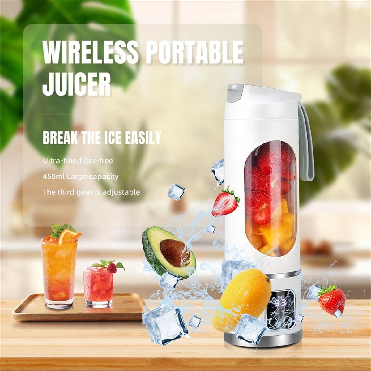 A20M USB mélangeur Portable Re - Portable Blender Usb Rechargeable avis et prix